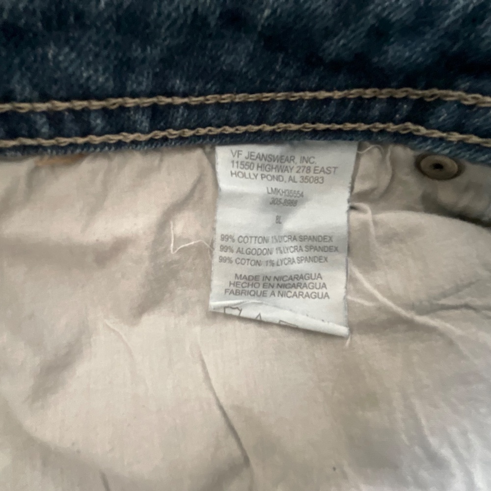 VIntage Lee • Medium Wash 99% Cotton Bootcut Jeans • 33” Inseam • 8L, - Picture 3 of 10